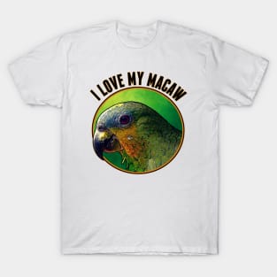 I Love My Macaw T-Shirt